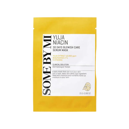 Some By Mi Yuja Niacin 30 Days Blemish Care Serum Mask 1ea
