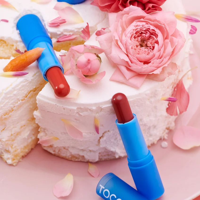 Tocobo Powder Cream Lip Balm 033 Carrot Cake