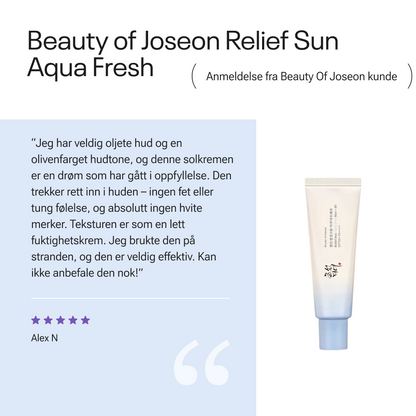 Beauty of Joseon Relief Sun Aqua Fresh SPF50+