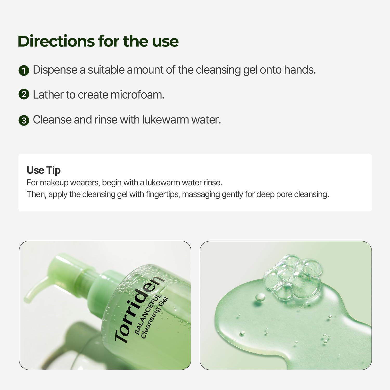 Torriden Balanceful Cleansing Gel