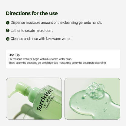 Torriden Balanceful Cleansing Gel