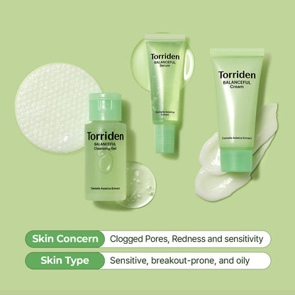Torriden Balanceful Skin Care Trial Kit