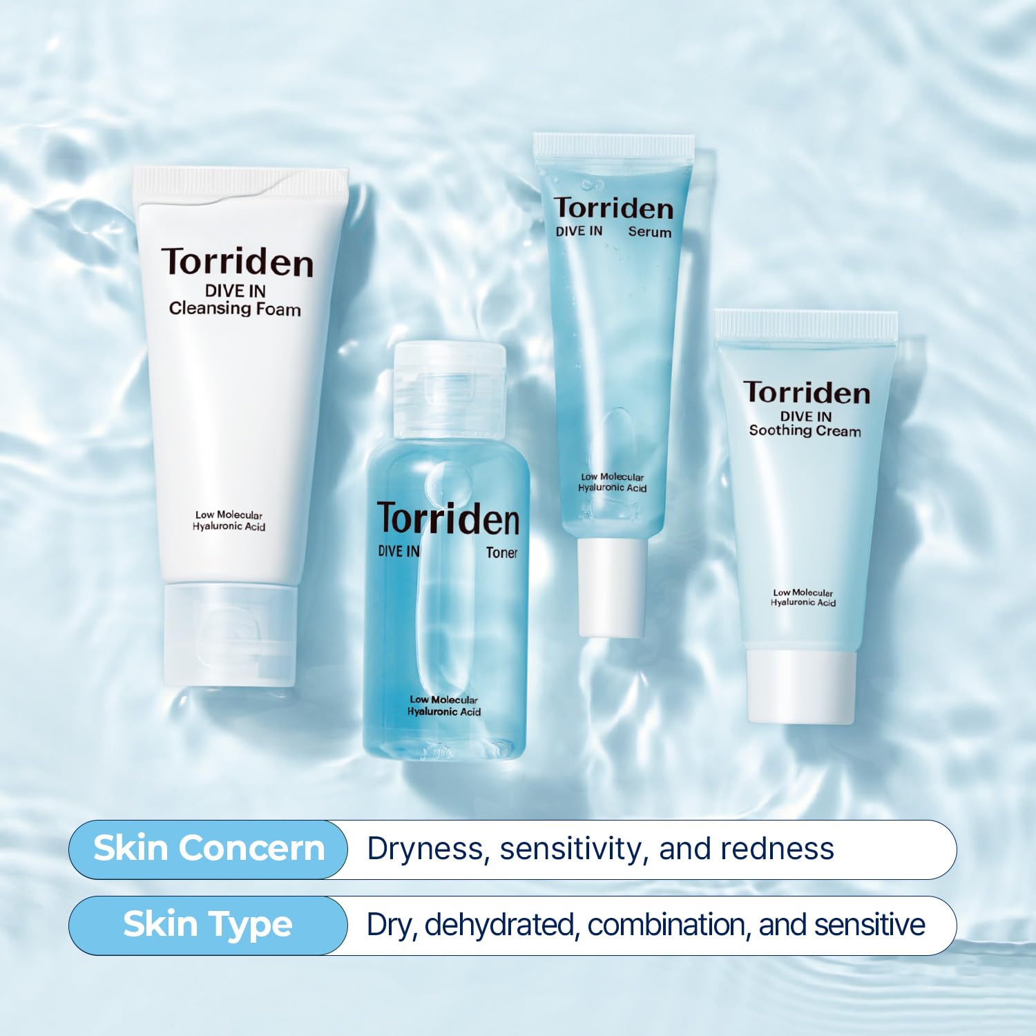 Torriden Dive-In Skin Care Trial Kit