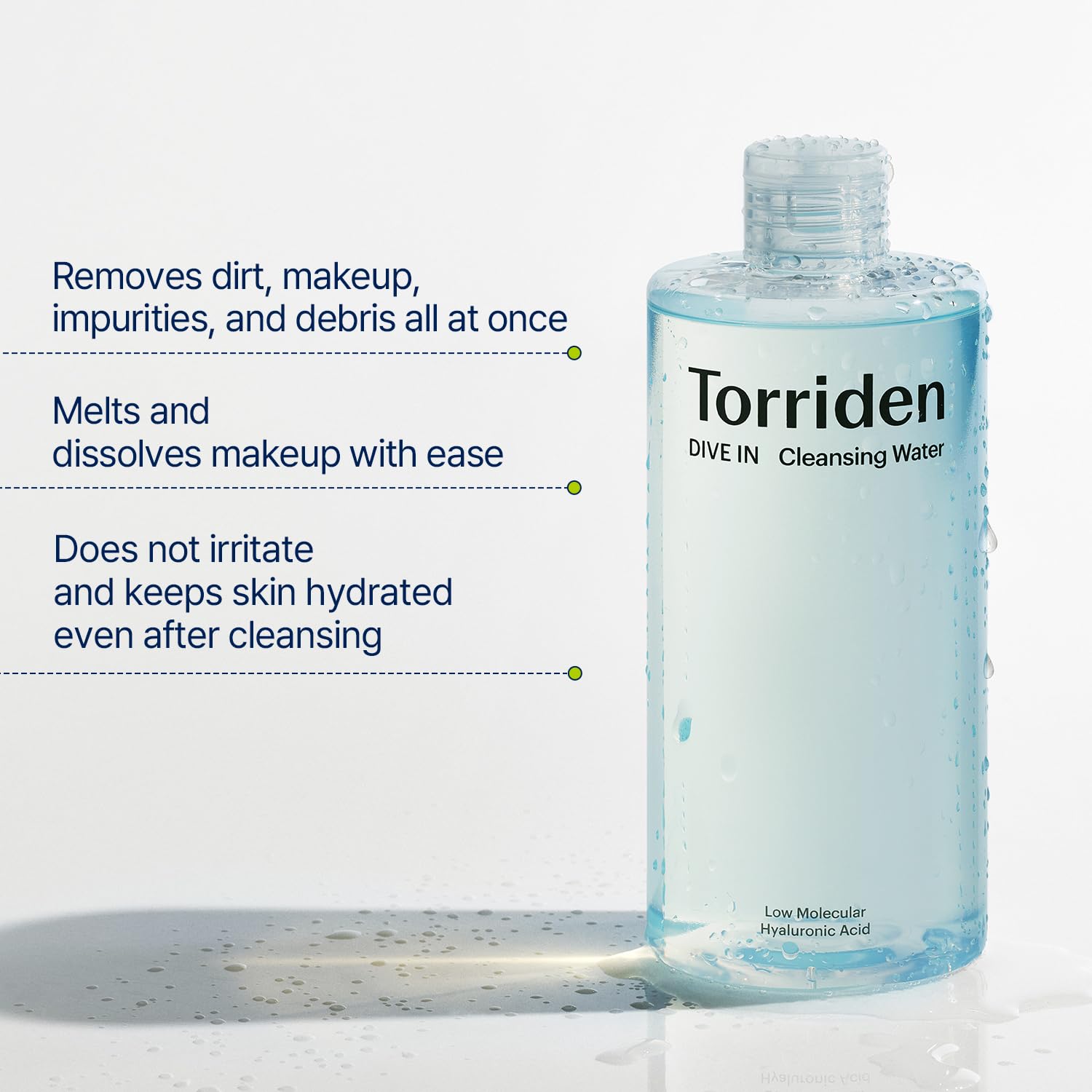 Torriden Dive In Low Molecular Hyaluronic Acid Cleansing Water