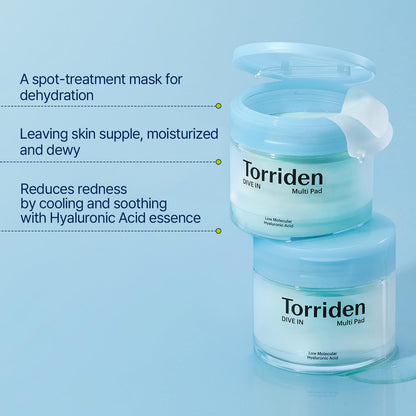 Torriden Dive In Low Molecule Hyaluronic Acid Multi Pad