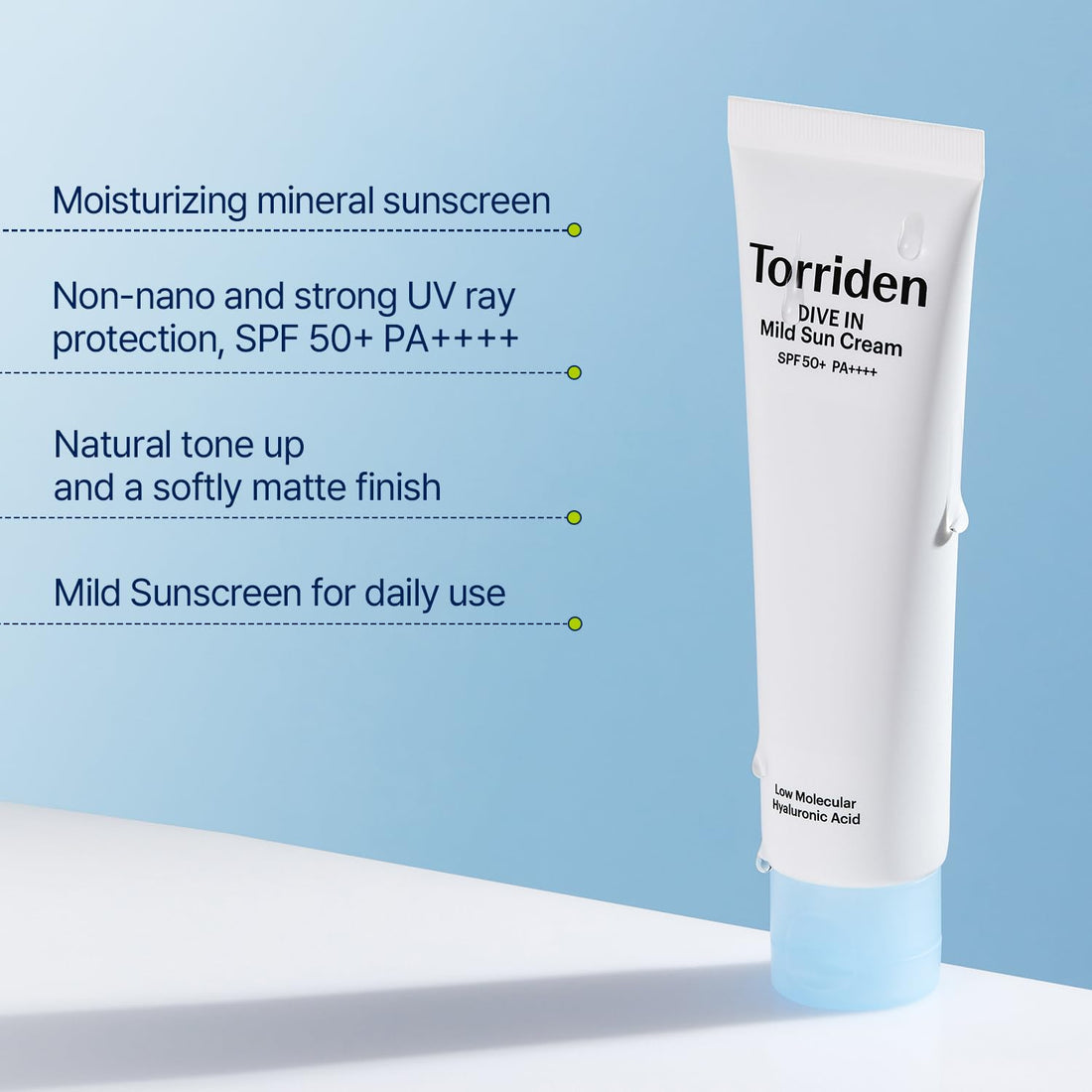 Torriden Dive In Mild Suncream SPF50+