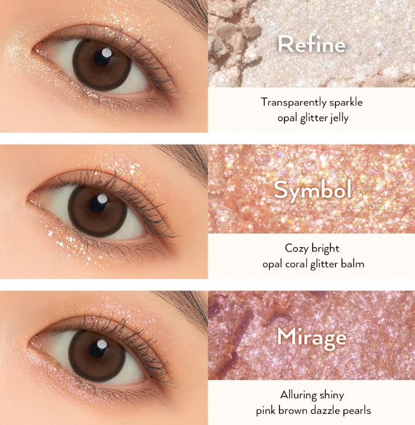 Unleashia Glitterpedia Eye Palette No.1 All of Glitter