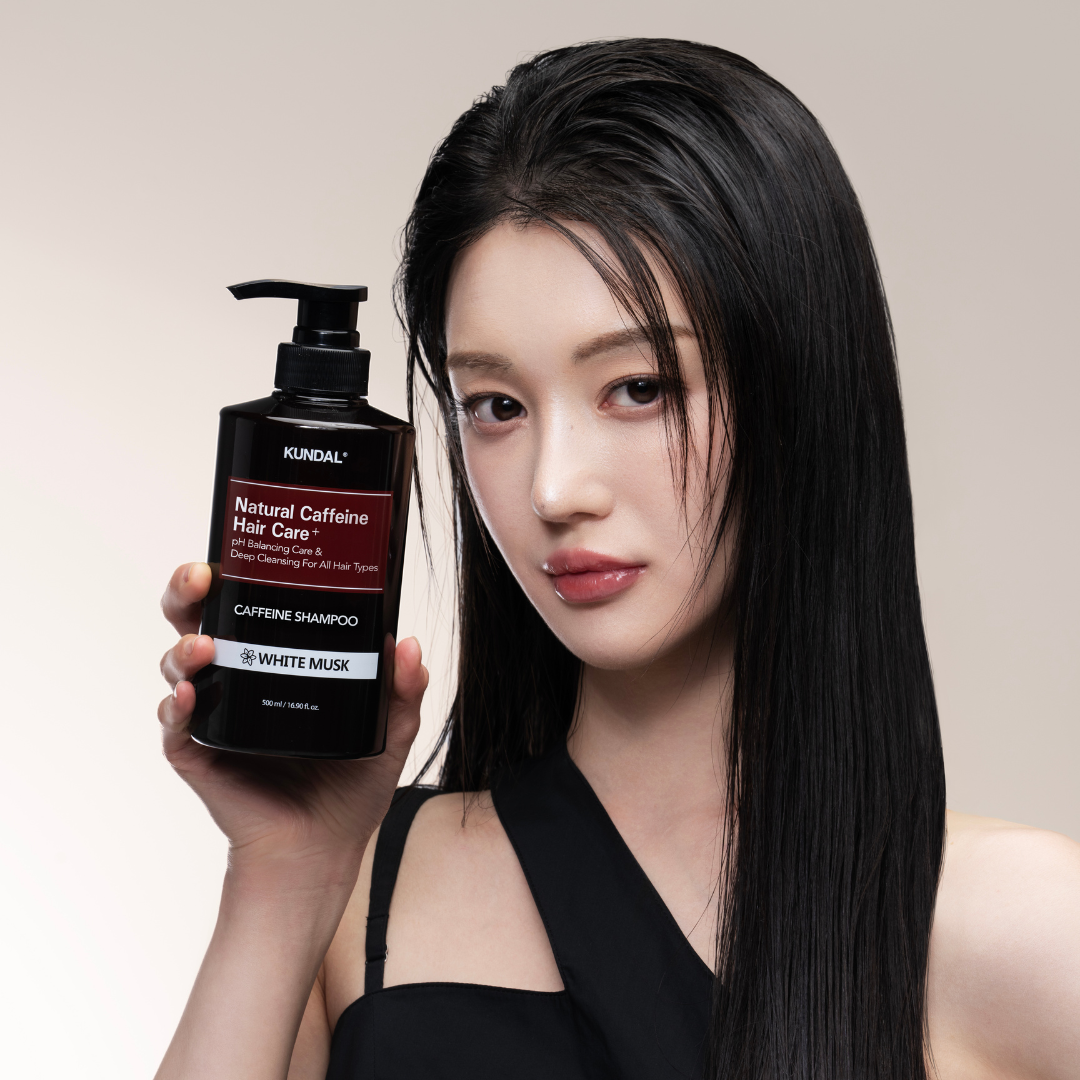 Kundal Natural Caffeine &amp; Intensive Scalp Care+ Shampoo White Musk 500ml