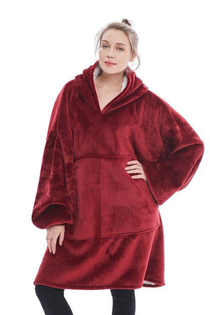 Beauty Mall Kosegenser i Flanell – Rød