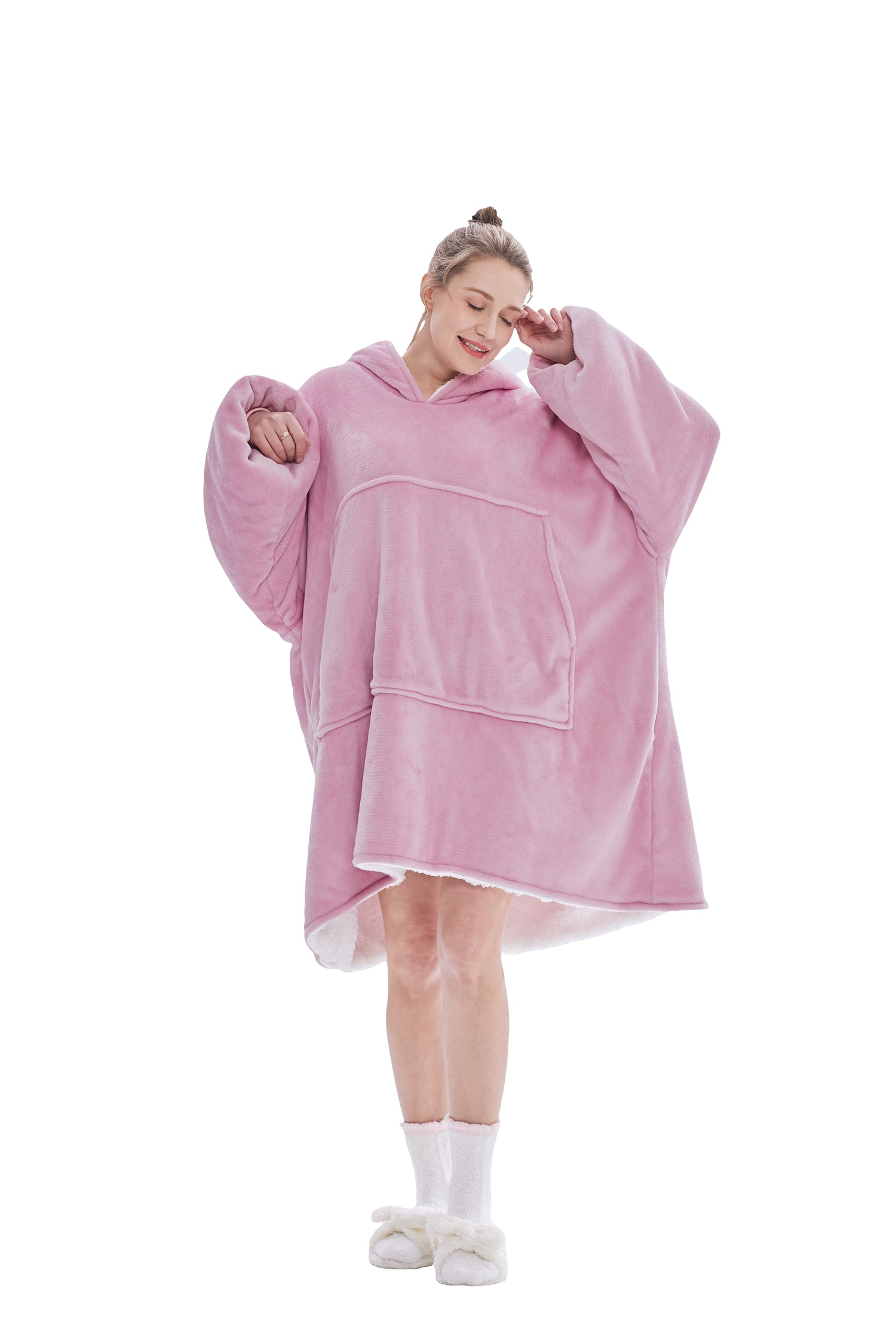 Beauty Mall Kosegenser I Flanell – Rosa