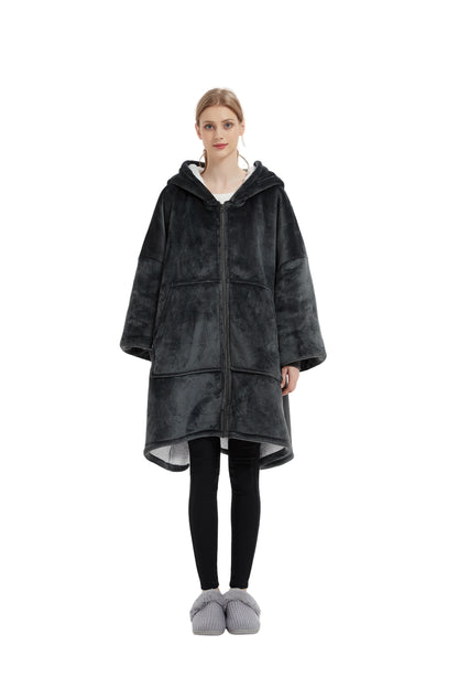 Beauty Mall Kosegenser I Flanell – Svart