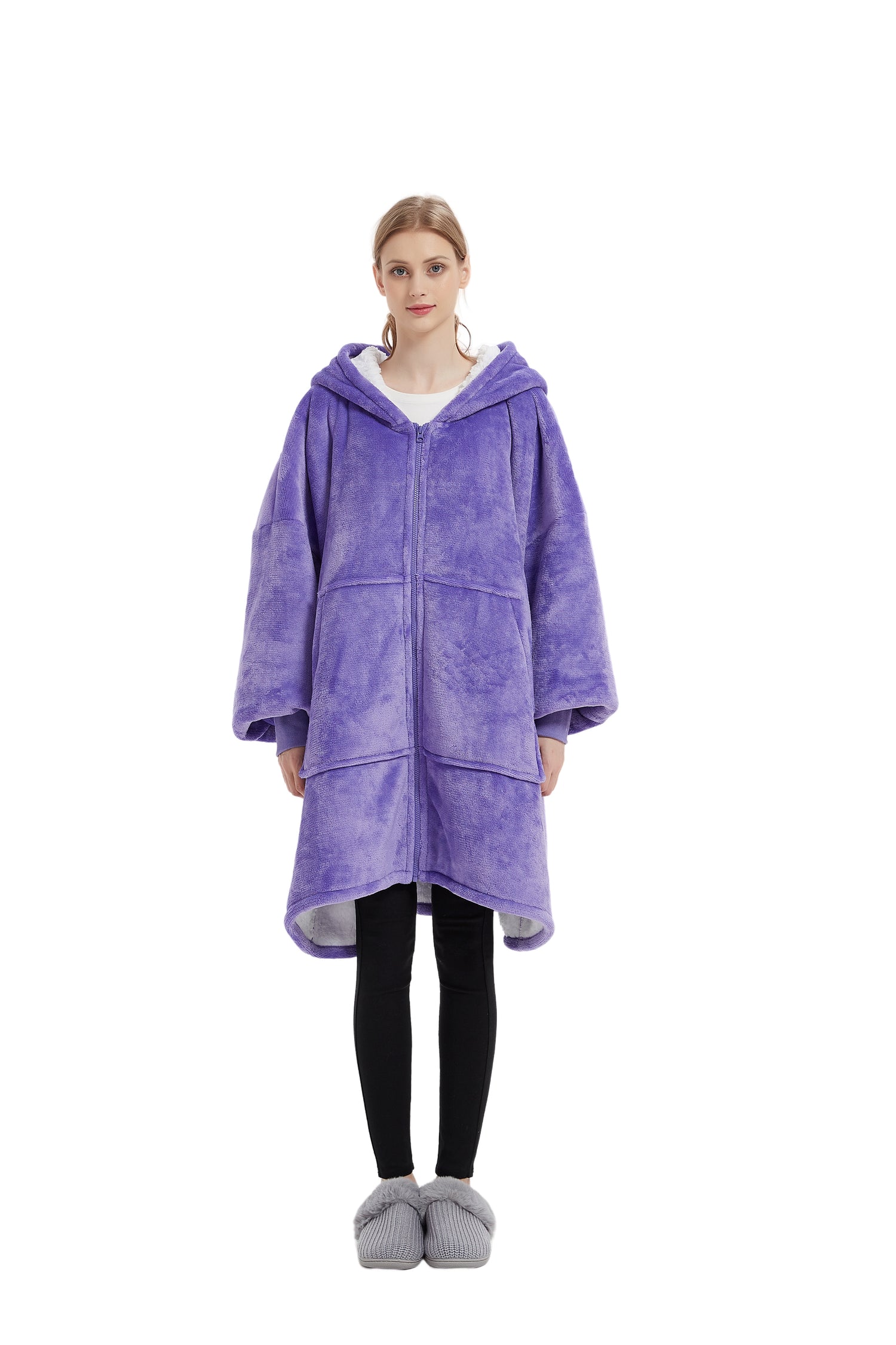 Beauty Mall Kosegenser I Flanell – Lilla