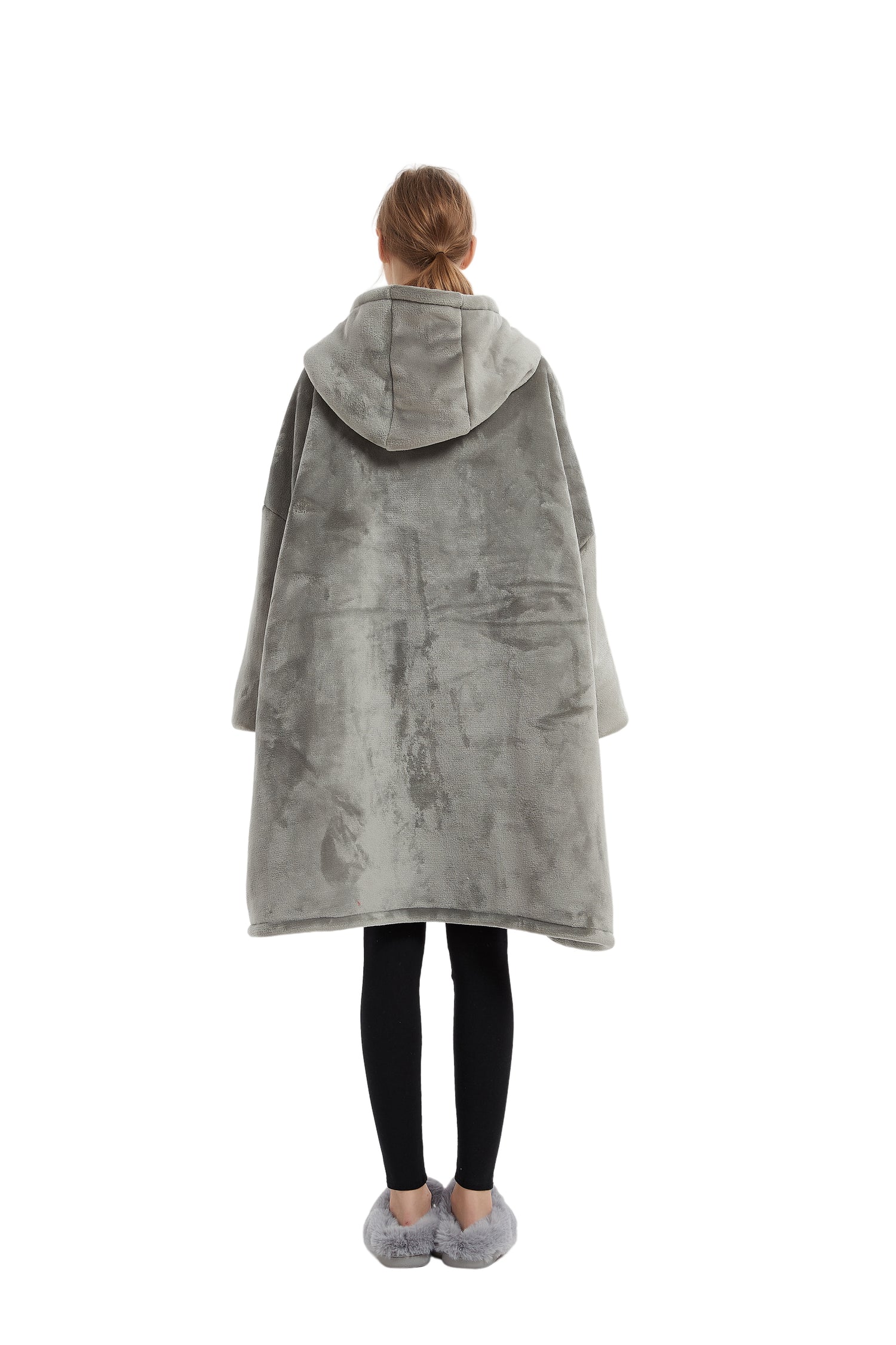 Beauty Mall Kosegenser I Flanell – Grå