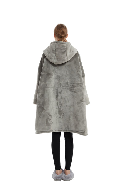 Beauty Mall Kosegenser I Flanell – Grå