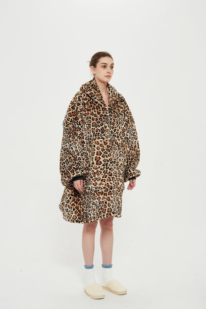 Beauty Mall Kosegenser For Voksne – Leopardmønster