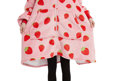 Beauty Mall Kosegenser Med Jordbær – Rosa