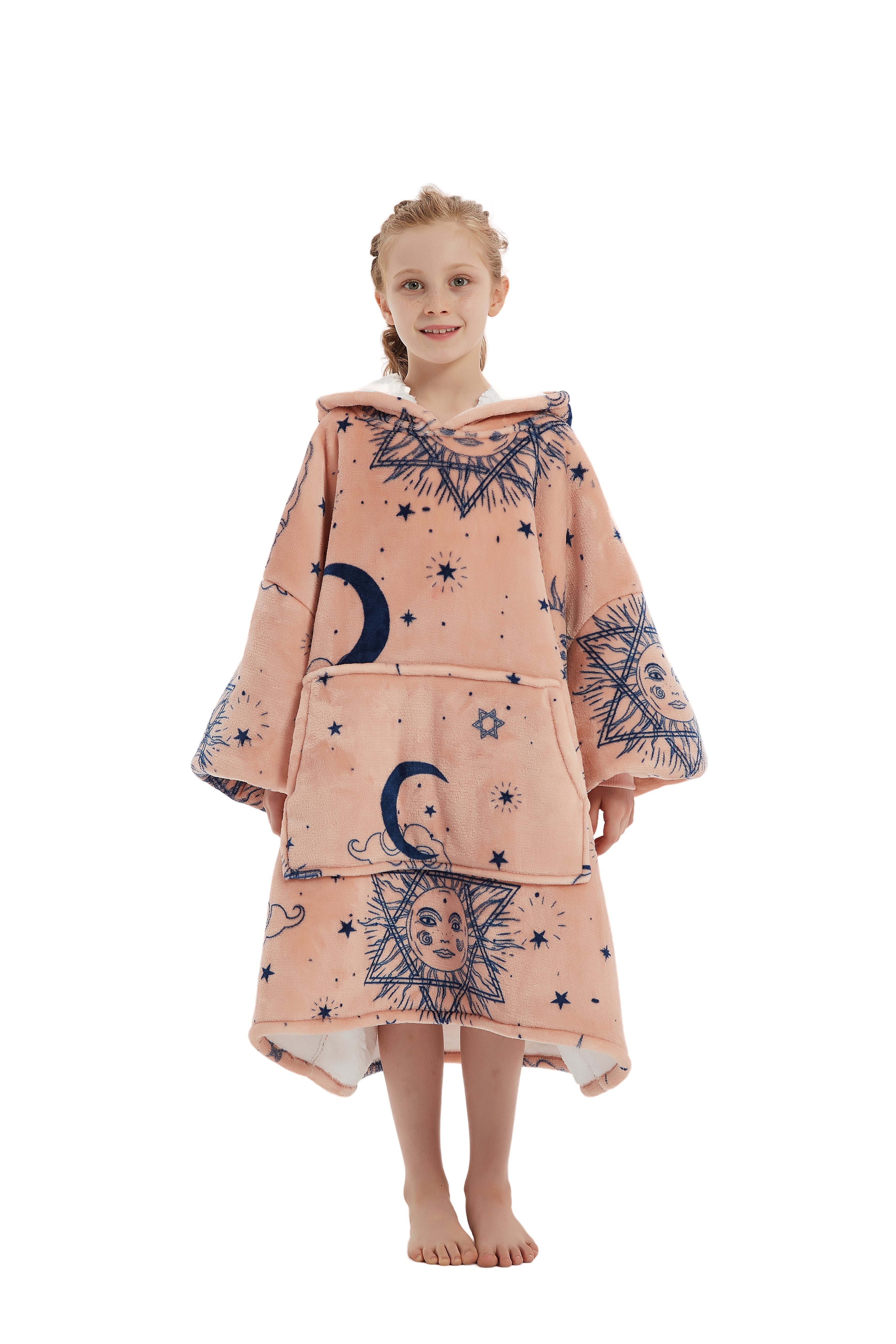 Beauty Mall Kosegenser For Barn – Fersken Med Motiv