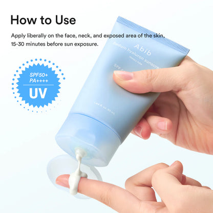 Abib Sedum Hyaluron Sunscreen Watery Tube