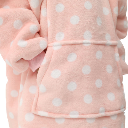 Beauty Mall Kosegenser For Barn – Rosa Med Prikker