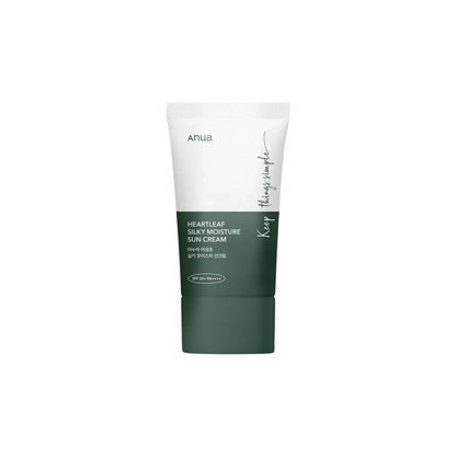 Anua Heartleaf Silky Moisture Sunscreen SPF50+ PA++++