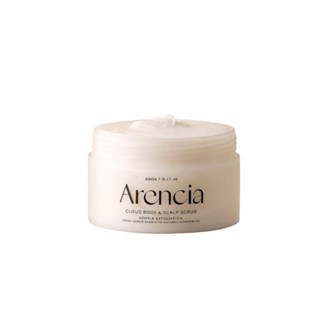 Arencia Fresh Cloud Body &amp; Scalp Scrub White Tea &amp; Neroli 260g