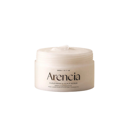 Arencia Fresh Cloud Body &amp; Scalp Scrub White Tea &amp; Neroli 260g