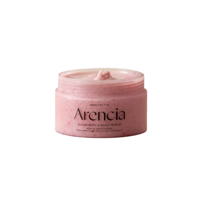 Arencia Fresh Cloud Body &amp; Scalp Scrub Lavender &amp; Pear 260g