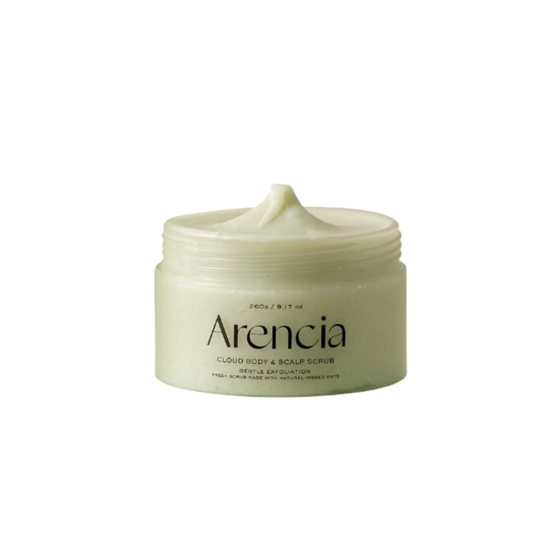 Arencia Fresh Cloud Body &amp; Scalp Scrub Geranium &amp; Primrose 260g