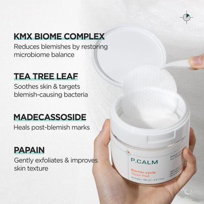 P.CALM Barrier Cycle Toner Pad