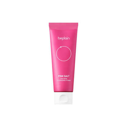 Beplain Pink Salt AHA BHA Cleansing Foam 120ml
