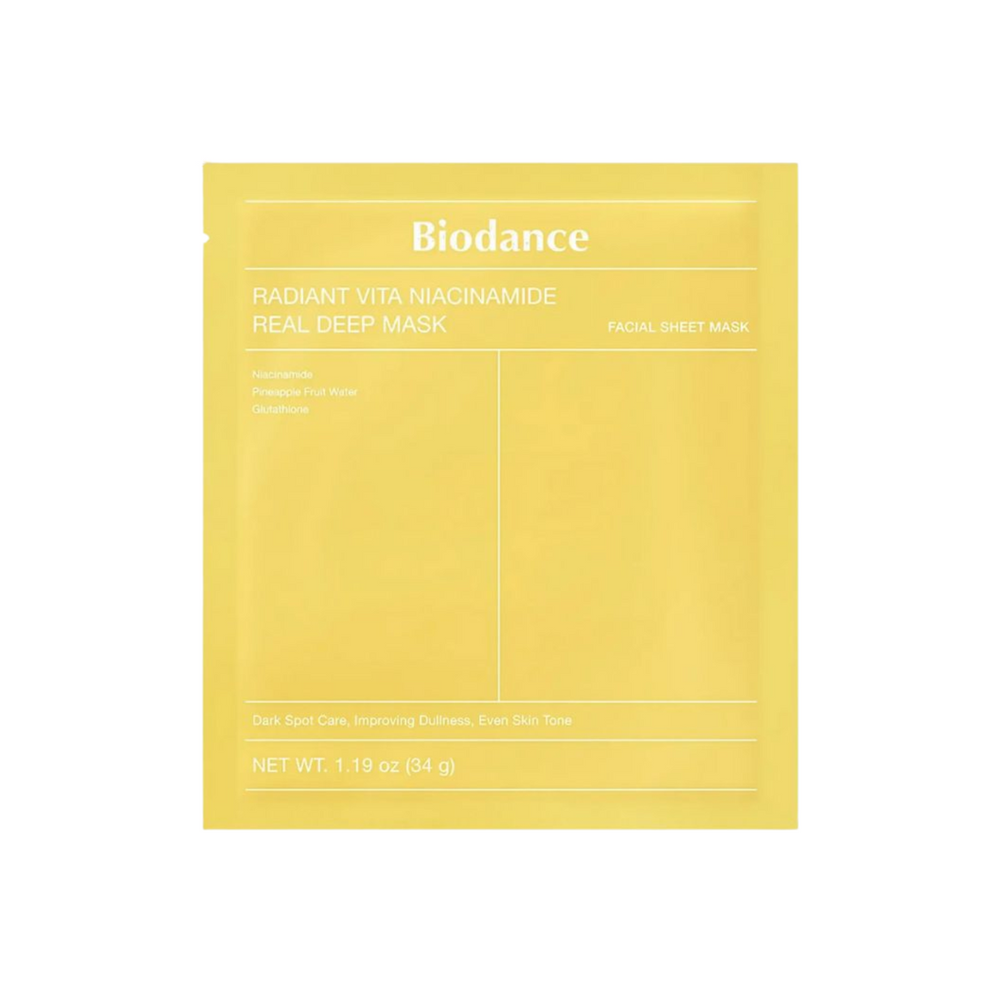 Biodance Radiant Vita Niacinamide Real Deep Mask