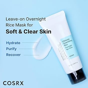 COSRX Ultimate Nourishing Rice Overnight Spa Mask