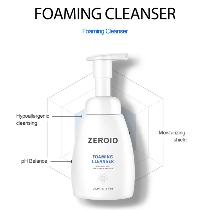 ZEROID Foaming Cleanser