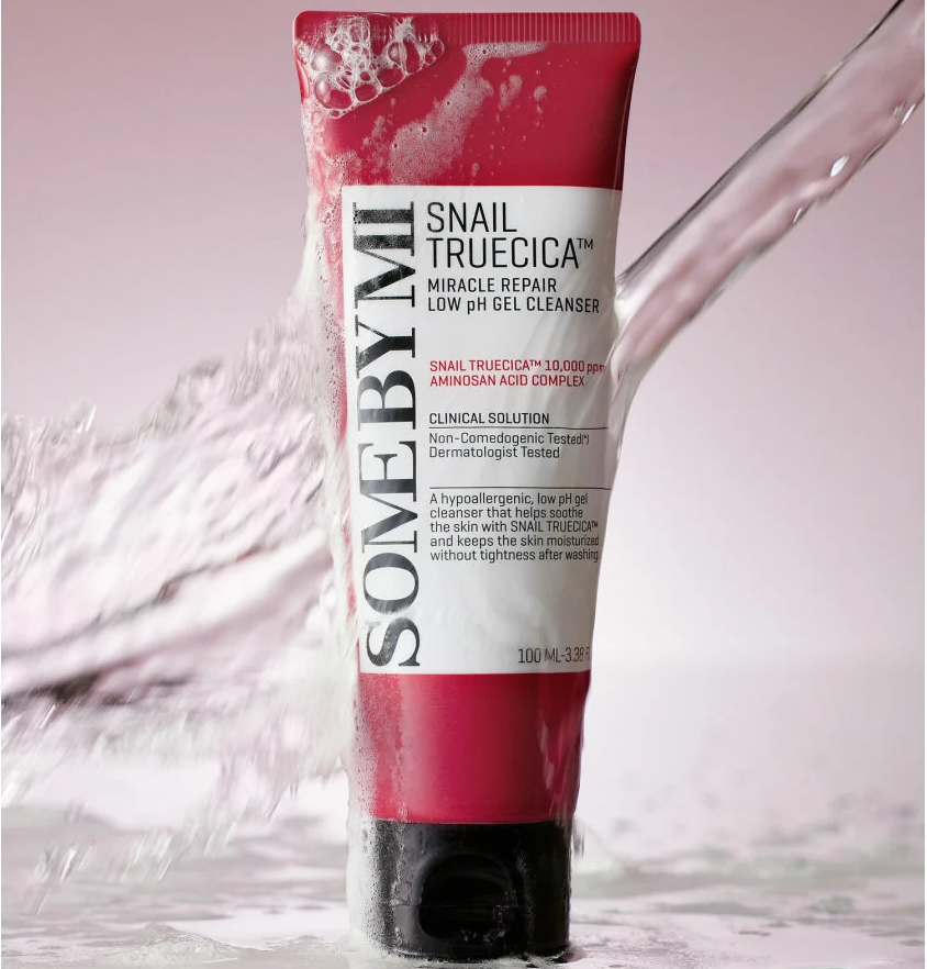 Some By Mi Snail Truecica Miracle Repair Low Ph Gel Cleanser