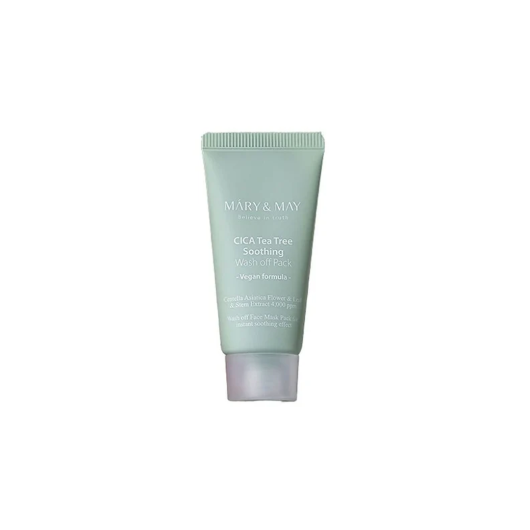 Mary &amp; May CICA TeaTree Soothing Wash off Pack 30g