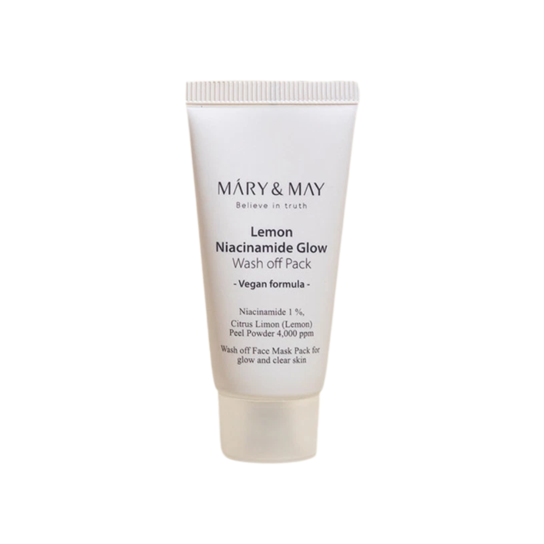 Mary &amp; May Lemon Niacinamide Glow Wash off Pack 30g