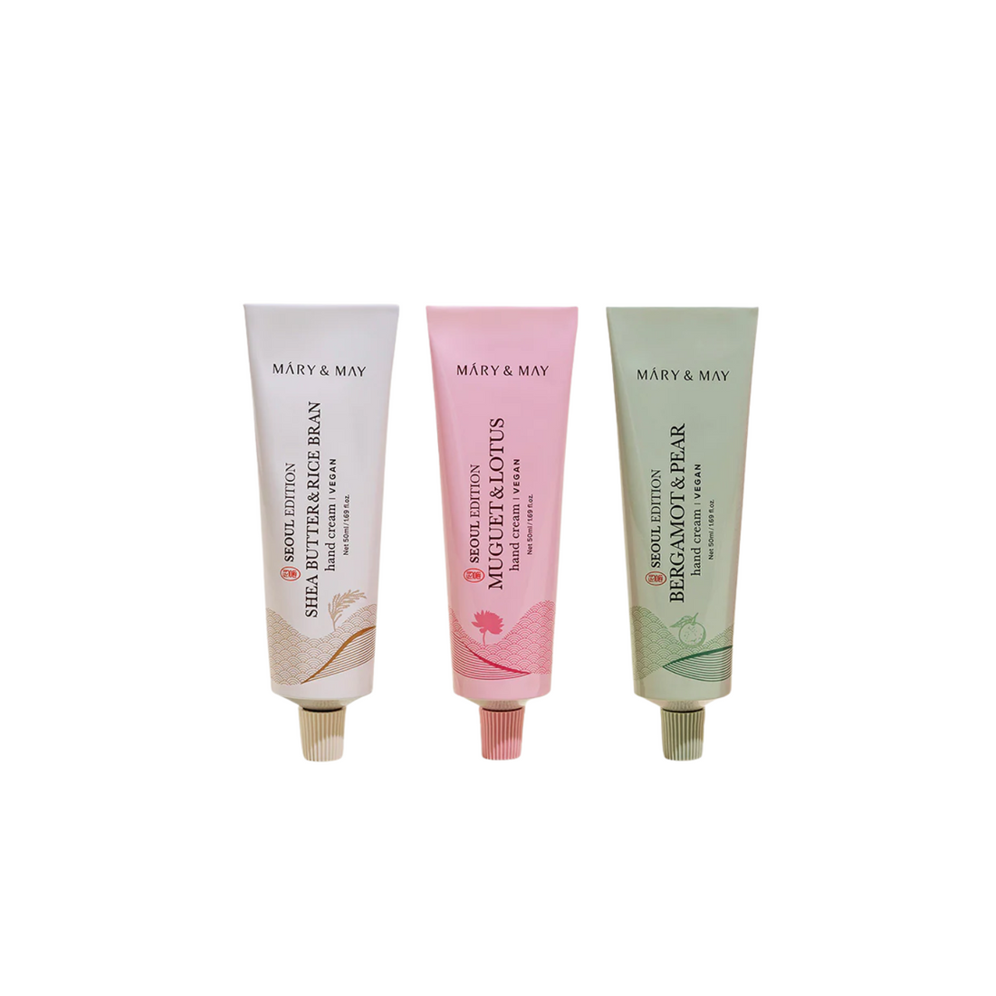 Mary&amp;May Seoul Edition Hand Cream Trio Set