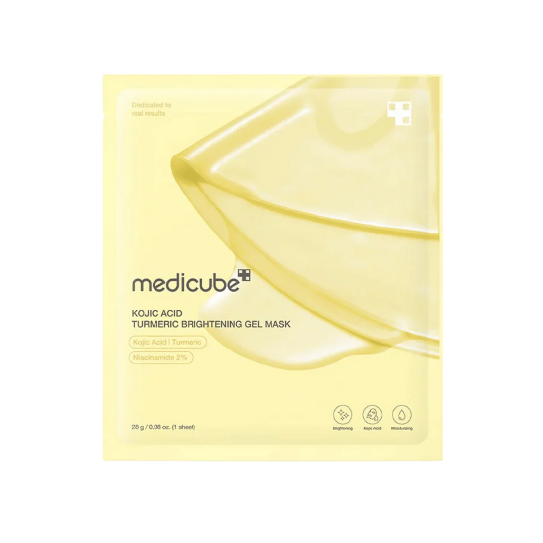 Medicube Kojic Acid Turmetric Brightening Gel Mask