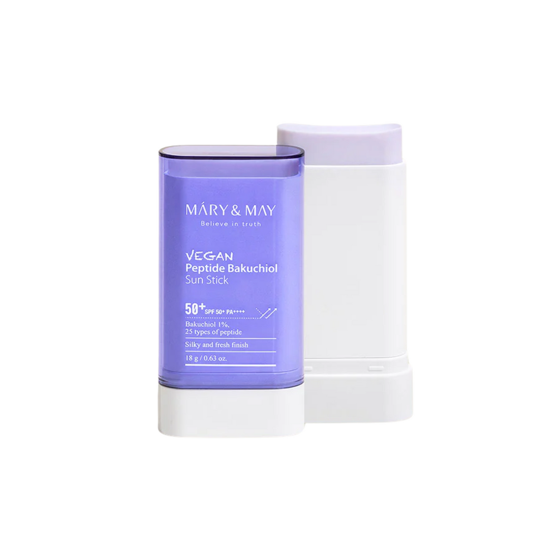 Mary &amp; May Vegan Peptide Bakuchiol Sun Stick SPF50+ PA++++