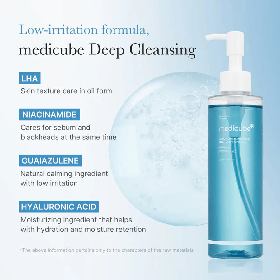 Medicube Pore Black Deep Cleansing Oil