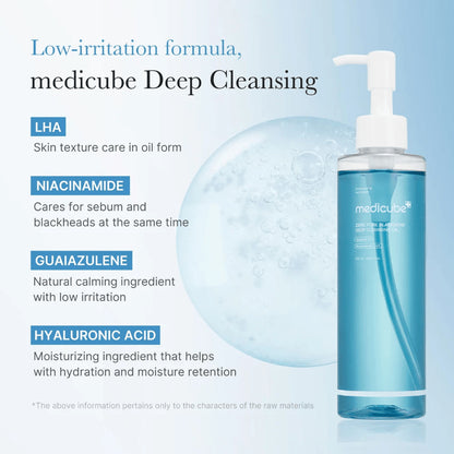 Medicube Pore Black Deep Cleansing Oil