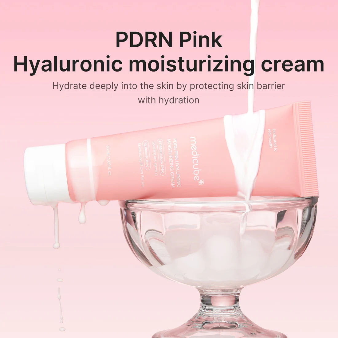 Medicube PDRN Pink Hyaluronic Moisturizing Cream