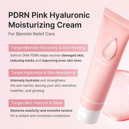 Medicube PDRN Pink Hyaluronic Moisturizing Cream