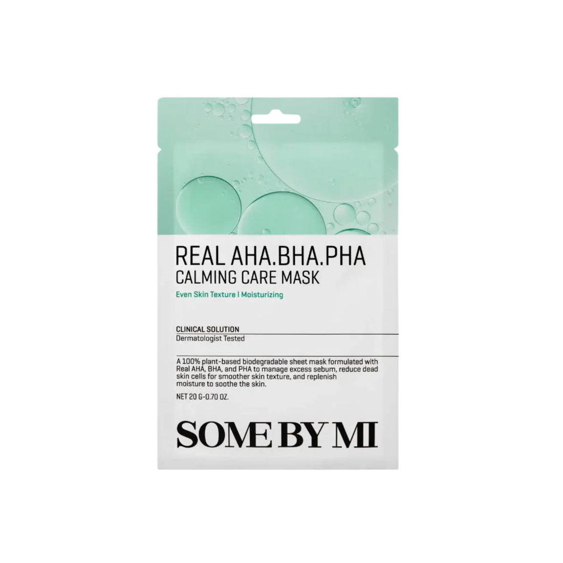 Some By Mi Real AHA BHA PHA Calming Care Mask 1ea