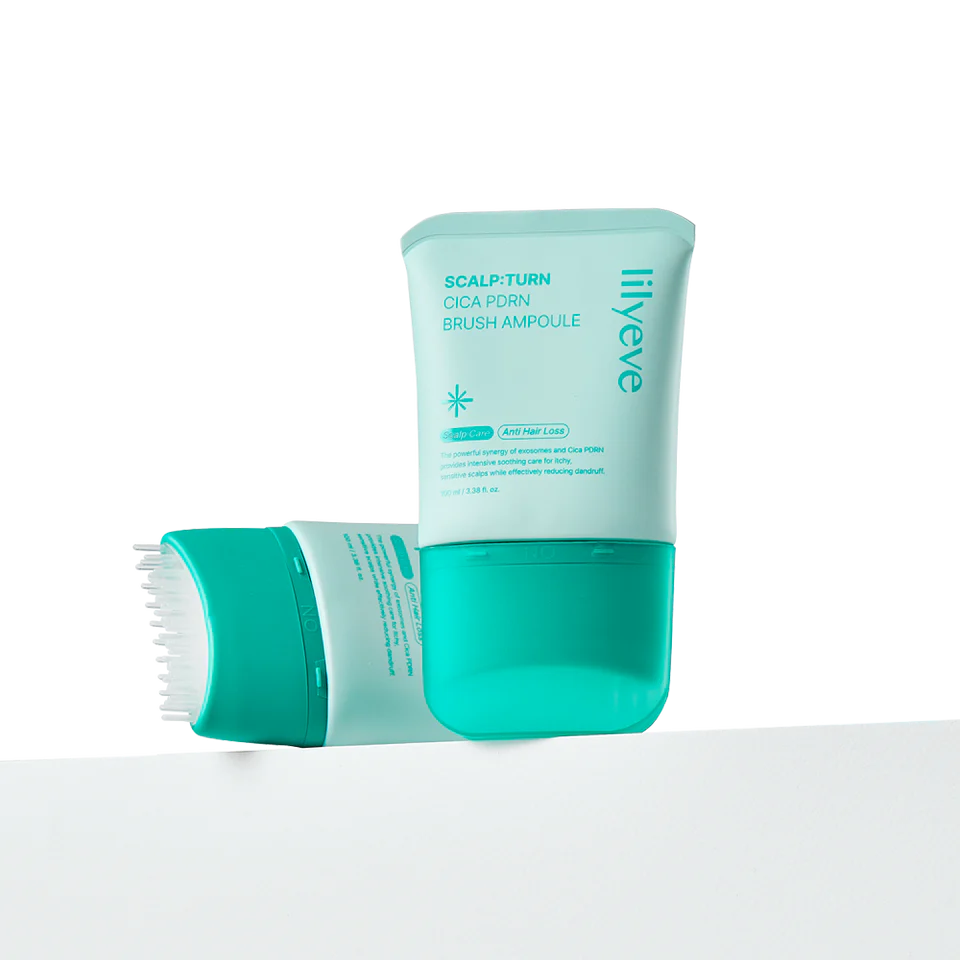 Lilyeve Scalp: Turn Cica PDRN Brush Ampoule