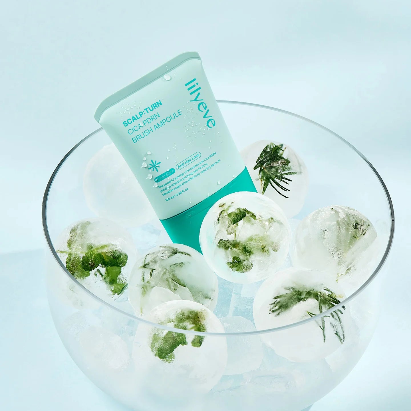 Lilyeve Scalp: Turn Cica PDRN Brush Ampoule