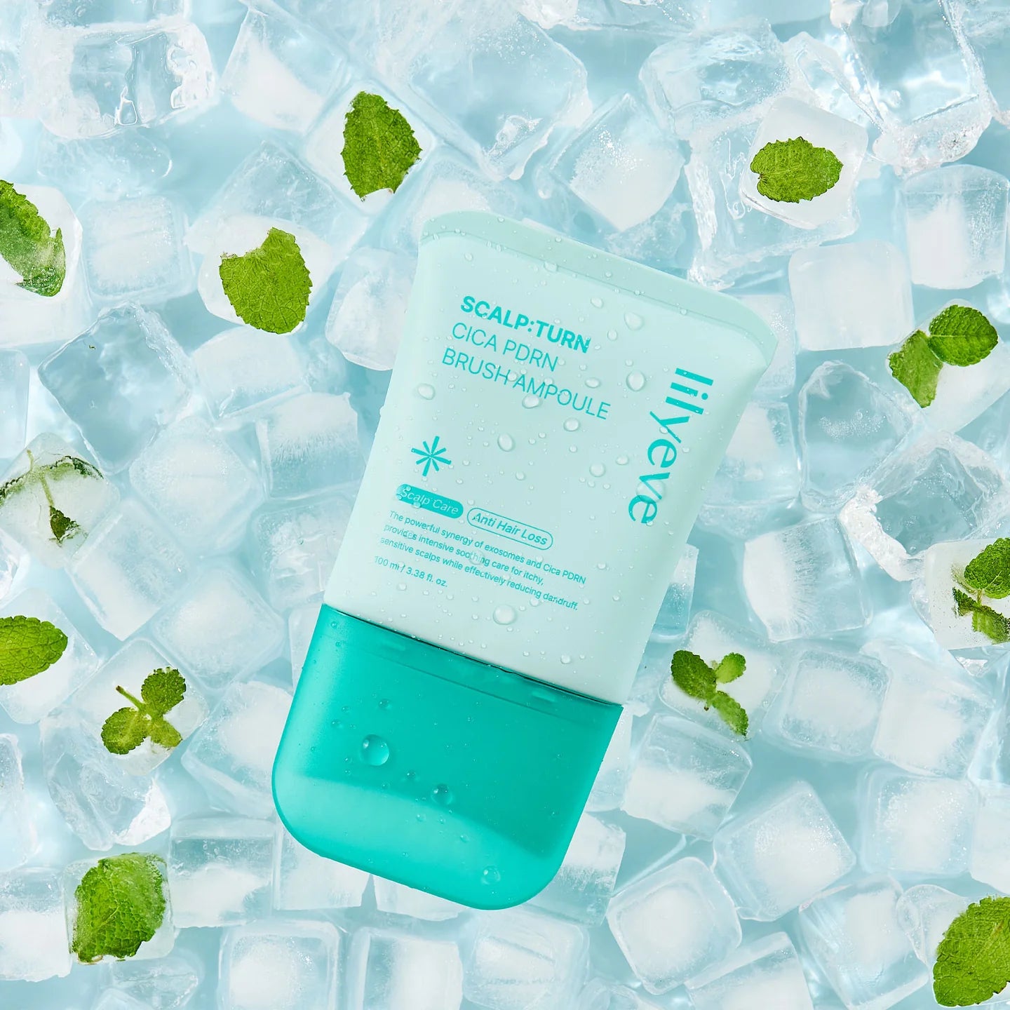 Lilyeve Scalp: Turn Cica PDRN Brush Ampoule