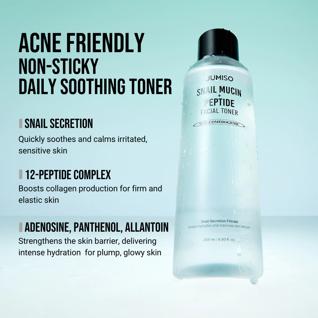 Jumiso Snail Mucin + Peptide Facial Toner
