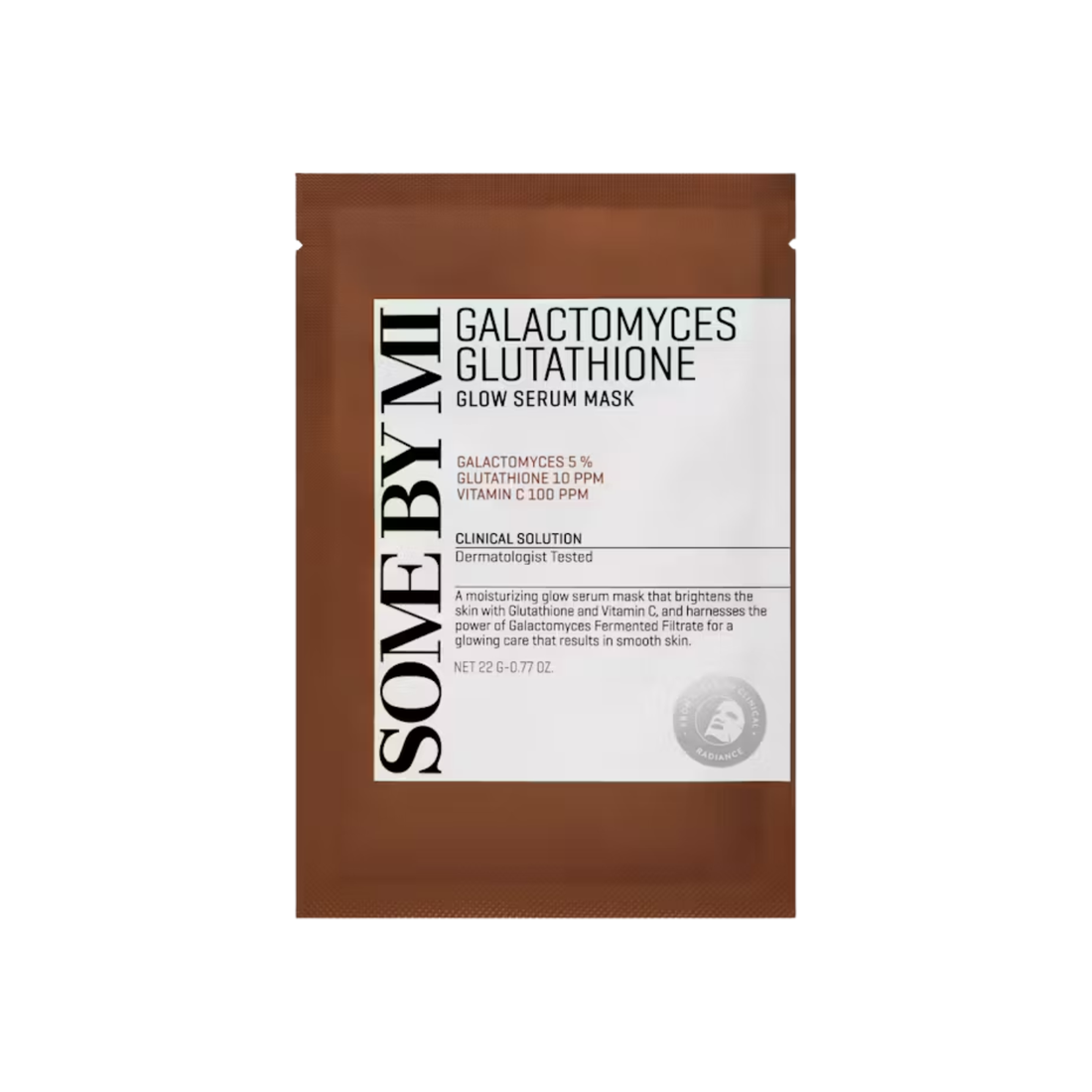 Some By Mi Galactomyces Glutathione Glow Serum Mask 1ea