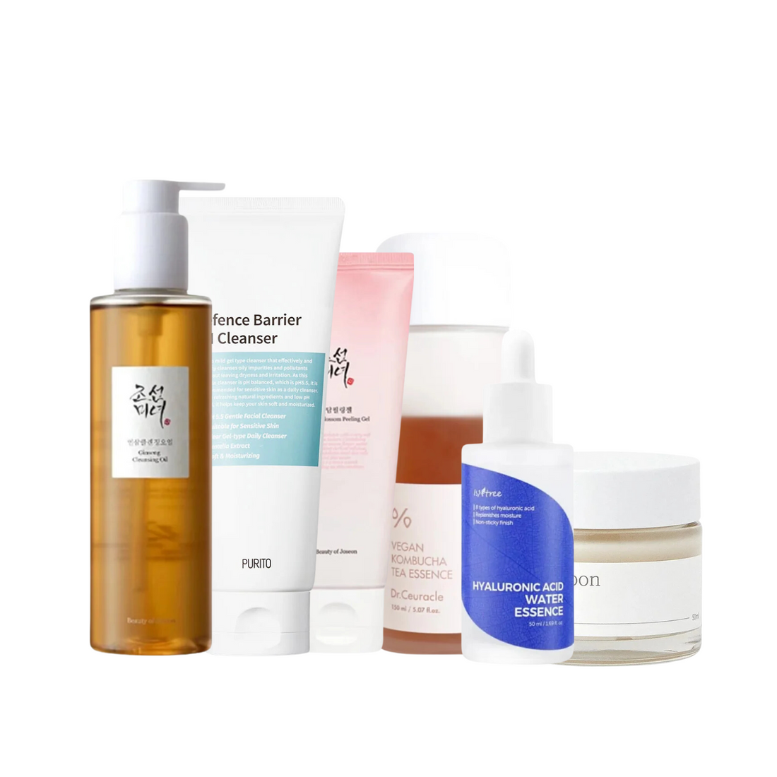 6 Steg/m Eksfoliering Hudpleiesett- Tørr Hud